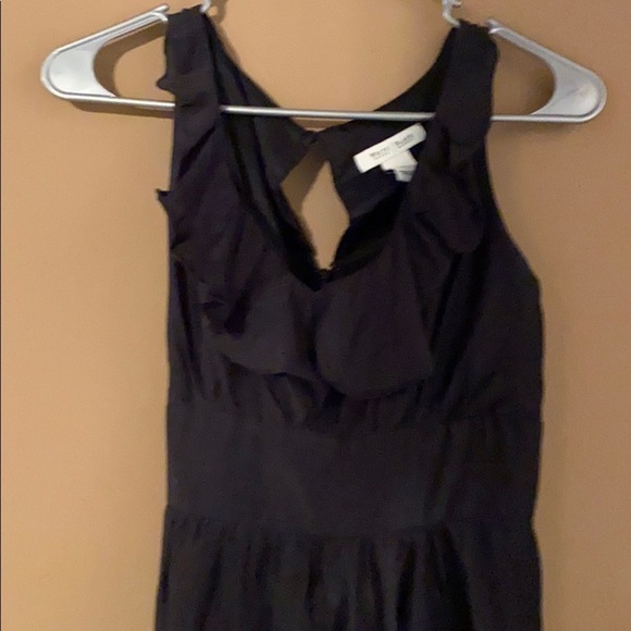 WHITE HOUSE BLACK MARKET SLEEVELESS BLACK DRESS R - Picture 2 of 5